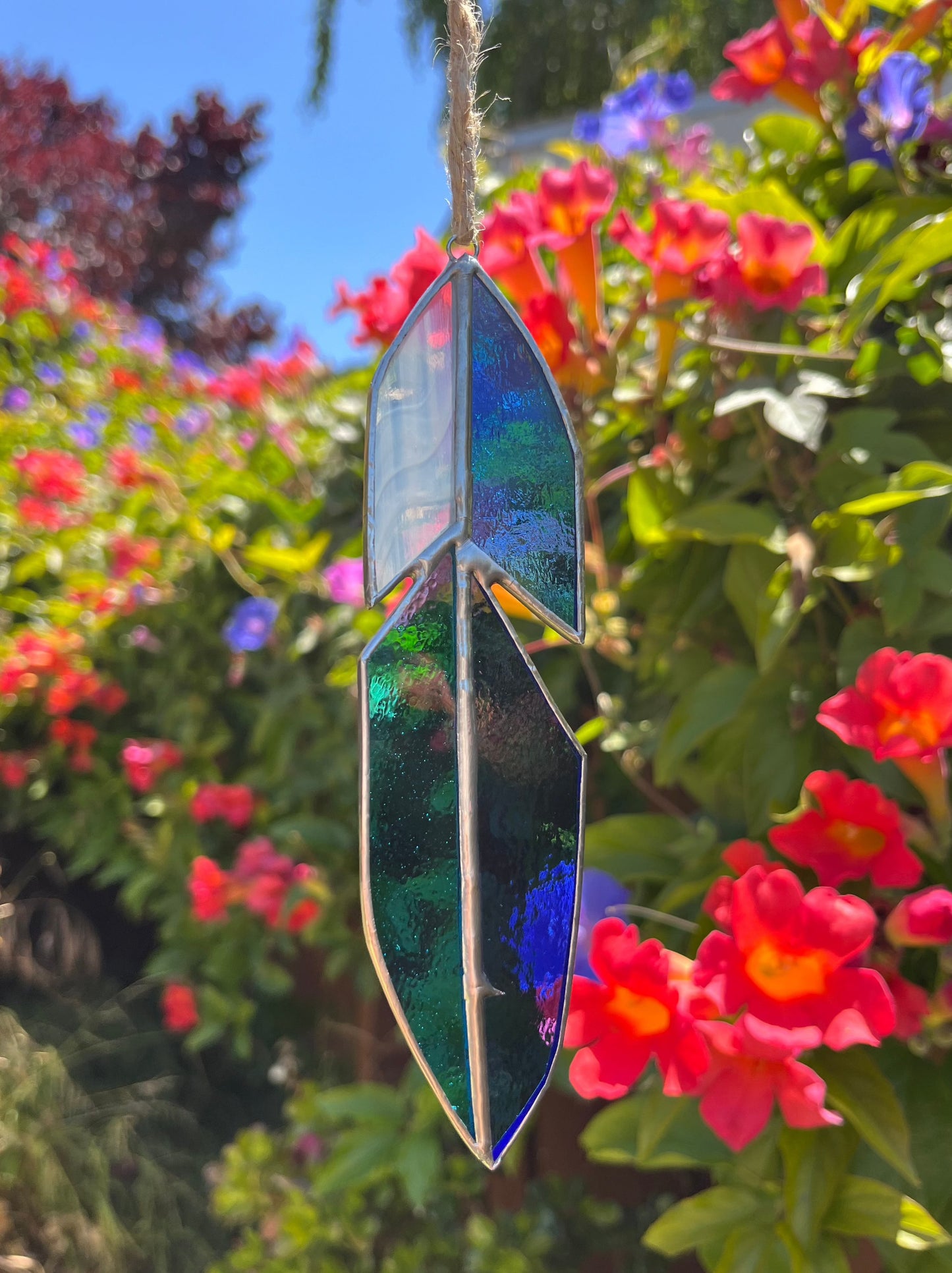 Classic Stained Glass DIY Feather