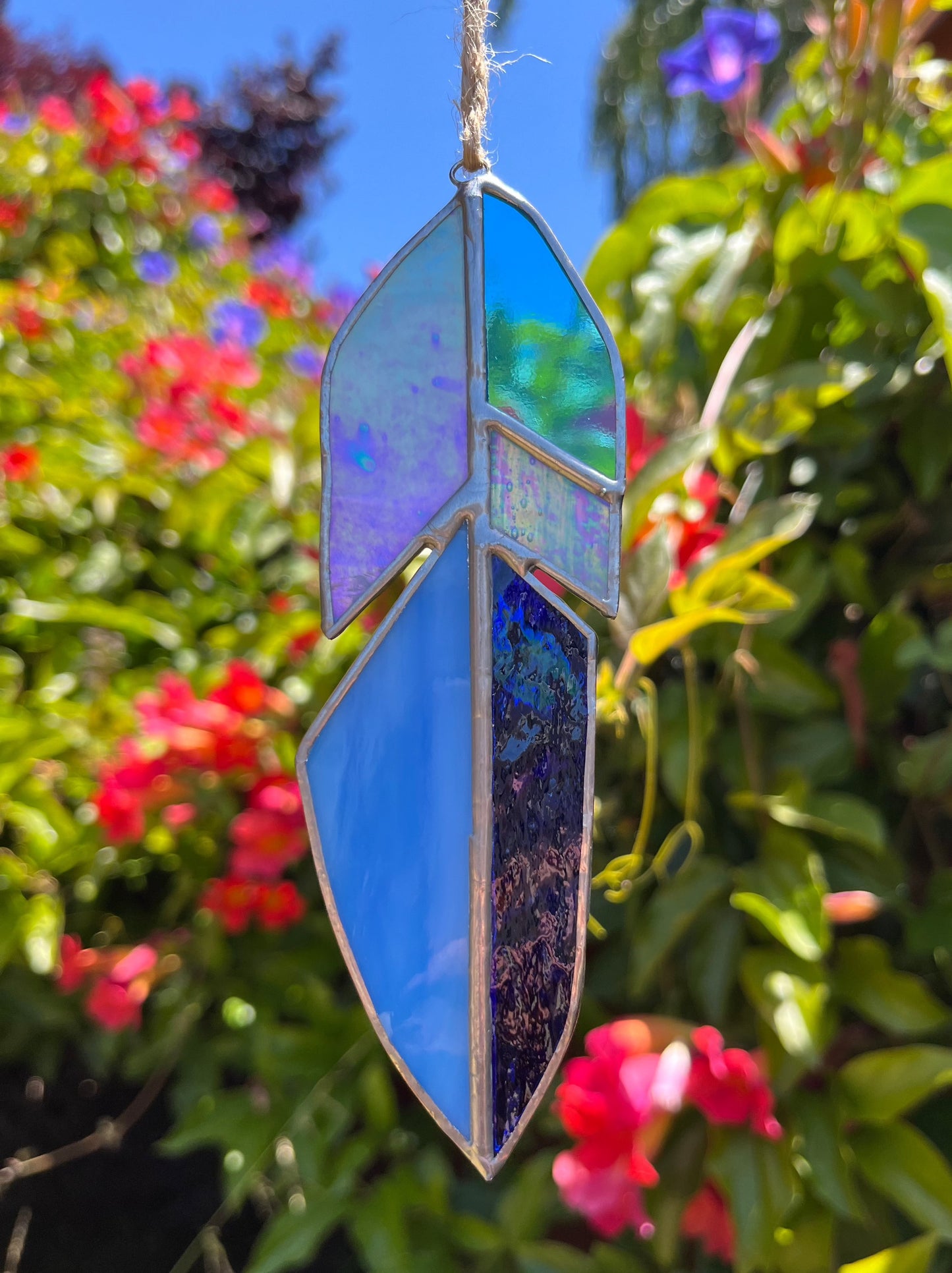 Classic Stained Glass DIY Feather